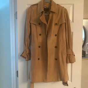 Suede Banana Republic trench. Only wore a handful of times.